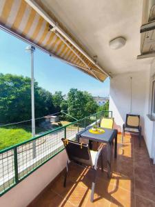 Balkón alebo terasa v ubytovaní Marko PULA apartment