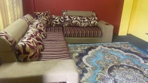 Posezení v ubytování Danda Pari Homestay
