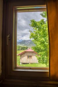 Pogled na planinu ili pogled na planinu iz kampa
