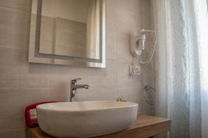 Koupelna v ubytování B&B Santa Filomena