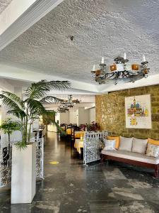 Posezení v ubytování Karteros Hotel
