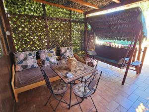 A seating area at La Dependance delle Mimose