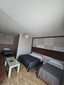 Letto o letti in una camera di Hotel 045