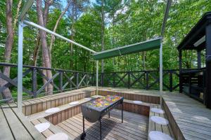 Balkón nebo terasa v ubytování Suite Villa Kiyosato Mori Terrace Miun