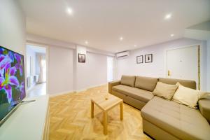 Μια τηλεόραση ή/και κέντρο ψυχαγωγίας στο Apartamento San Lazaro a 5 Min Pabellon Principe Felipe con opcion a Parking