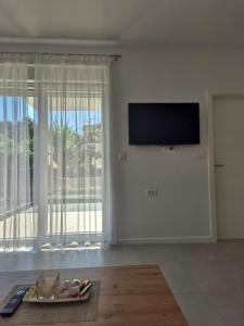 TV a/nebo společenská místnost v ubytování Apartment Nikol Orebić