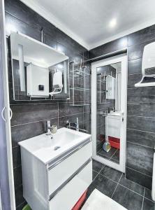 Ένα μπάνιο στο Jednosoban apartman u centru Bara