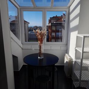 Balkon lub taras w obiekcie Ático luminoso con terraza