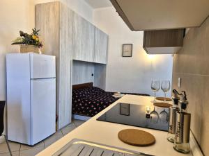 Kuchyň nebo kuchyňský kout v ubytování Casa Stile Libero 40 Arcore FS-GP Monza-Milano-Lecco