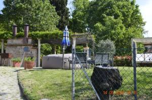 Ogród w obiekcie Villa Dacia