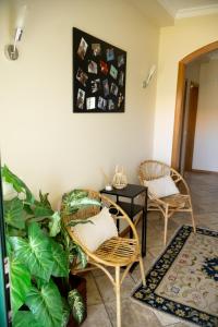 Χώρος καθιστικού στο Casa da Ereira
