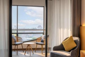 DoubleTree by Hilton Vientiane的休息区