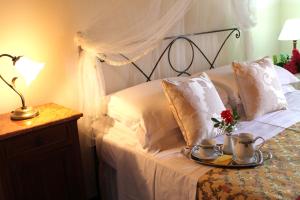 Voodi või voodid majutusasutuse Agriturismo Poggio de Papi toas
