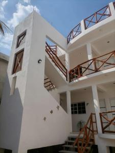 Μπαλκόνι ή βεράντα στο Villa Yum Balam en Holbox +14 φωτογραφίες