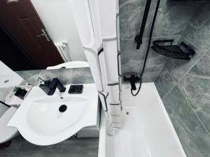 Koupelna v ubytování UNDE Home
