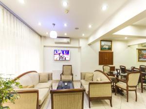 Posezení v ubytování Mint Residence Taksim