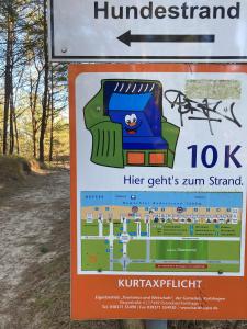 Certifikát, hodnocení, plakát nebo jiný dokument vystavený v ubytování Finnhäuser am Strand
