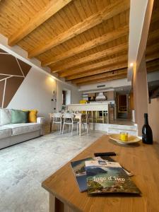 Posezení v ubytování Terrazza sulle mura Appartamento Sole