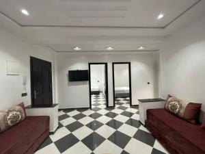 TV a/nebo společenská místnost v ubytování Dina Apartments