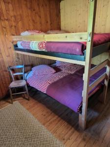 Postel nebo postele na pokoji v ubytování Ô Bercail