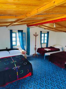 Postel nebo postele na pokoji v ubytování Le Retour au calme Maison d'hôtes