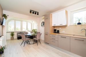 Kuchyň nebo kuchyňský kout v ubytování Apartment Meri