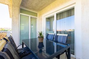 Balkón nebo terasa v ubytování Apartment Meri
