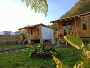 Zahrada ubytování Batur Twin house