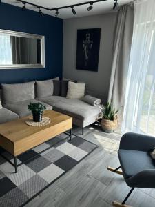 Posezení v ubytování Pokoje I Apartamenty Polna 19