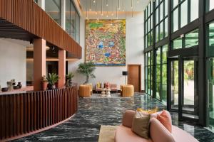 Protea Hotel by Marriott Luanda的休息区