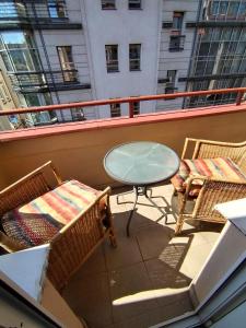 Balkón alebo terasa v ubytovaní Kamil Apartments, Lux S, 131m2