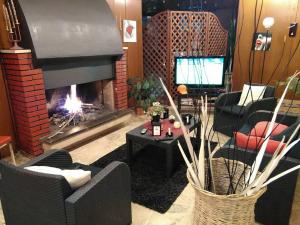 Posezení v ubytování Hotel Tre Monti