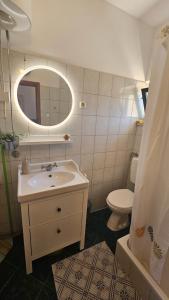 Kúpeľňa v ubytovaní Viktorija Apartments