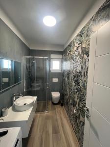 Koupelna v ubytování Apartmani Vision Mandre