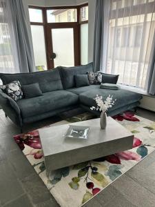 Posezení v ubytování Ferienwohnung am Storchennest