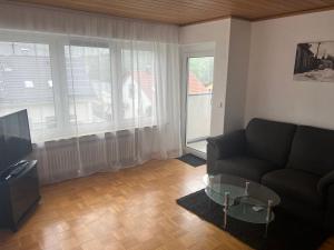 Posezení v ubytování Ferienwohnung Barth