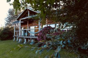 Zahrada ubytování Antuquelen Lodge Cabañas