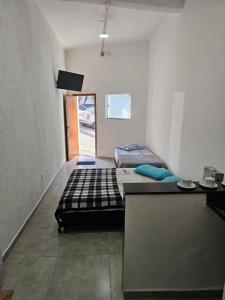 Postel nebo postele na pokoji v ubytování Apartamento Aparecida do Norte centro