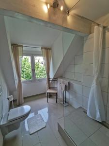 Koupelna v ubytování Im Herzen von Wasserburg am Bodensee