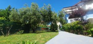 Zahrada ubytování Apartments Marušić