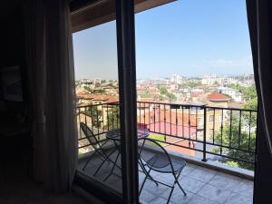 Balkón nebo terasa v ubytování Clepsydra Residence