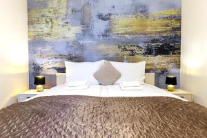 Katil atau katil-katil dalam bilik di Apartmani Heta Alagic II
