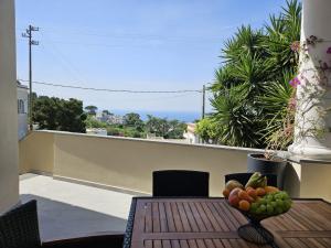 Balkón nebo terasa v ubytování Il Portico B&B Capri