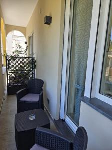 Balkón nebo terasa v ubytování Il Portico B&B Capri