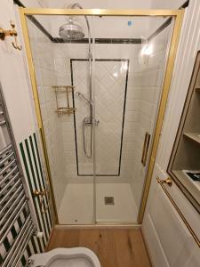 Koupelna v ubytování B&B Casa Tessieri