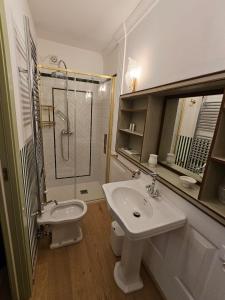 Koupelna v ubytování B&B Casa Tessieri