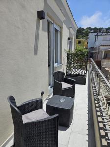 Posezení v ubytování Il Portico B&B Capri