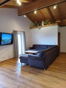 TV o dispositivi per l'intrattenimento presso Ferienwohnung Buchmann