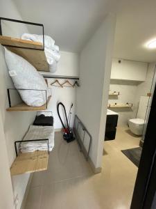 Posteľ alebo postele v izbe v ubytovaní Appartement Villa d'Aurore