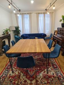 Χώρος καθιστικού στο Superbe Maison près du Sacré Cœur